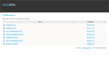 Tablet Screenshot of loekken.mediabook.no